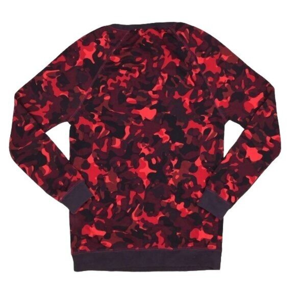Nike Logo Red Camo Crewneck Sweatshirt - Picture 4 of 6